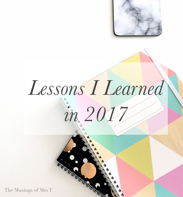 Life Lessons I Learned in 2017