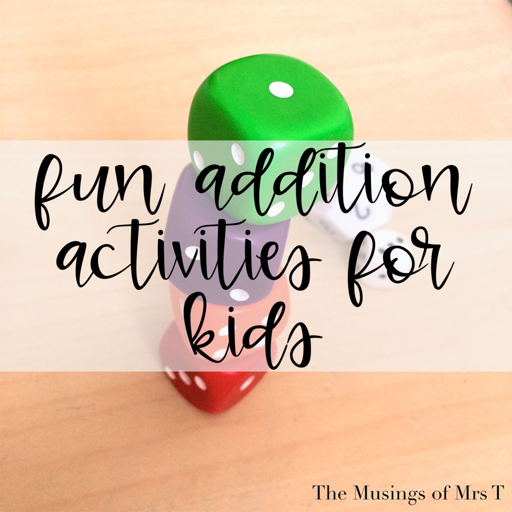 Fun Addition Activities for Kids – Part 1