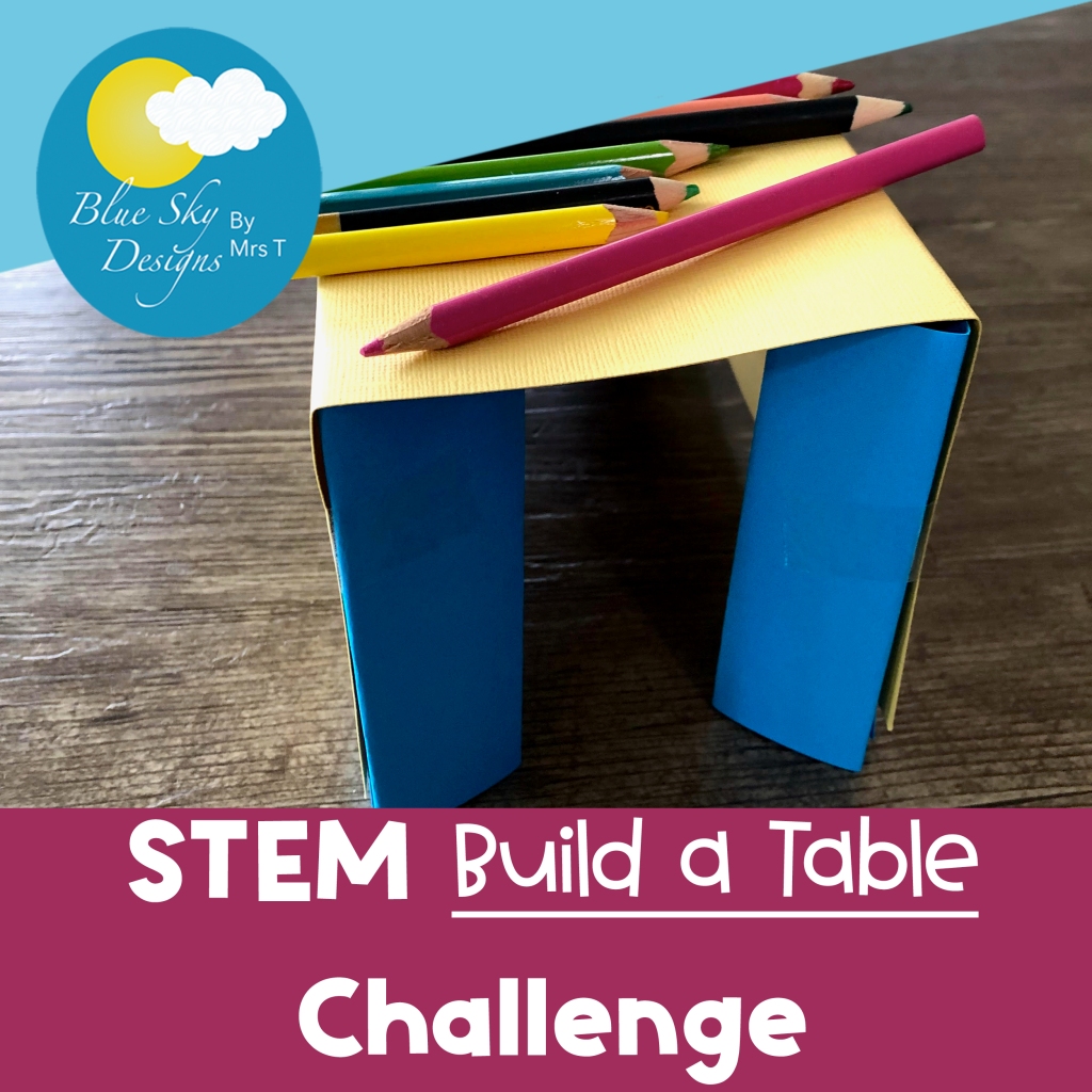 STEM Challenge Build a Table