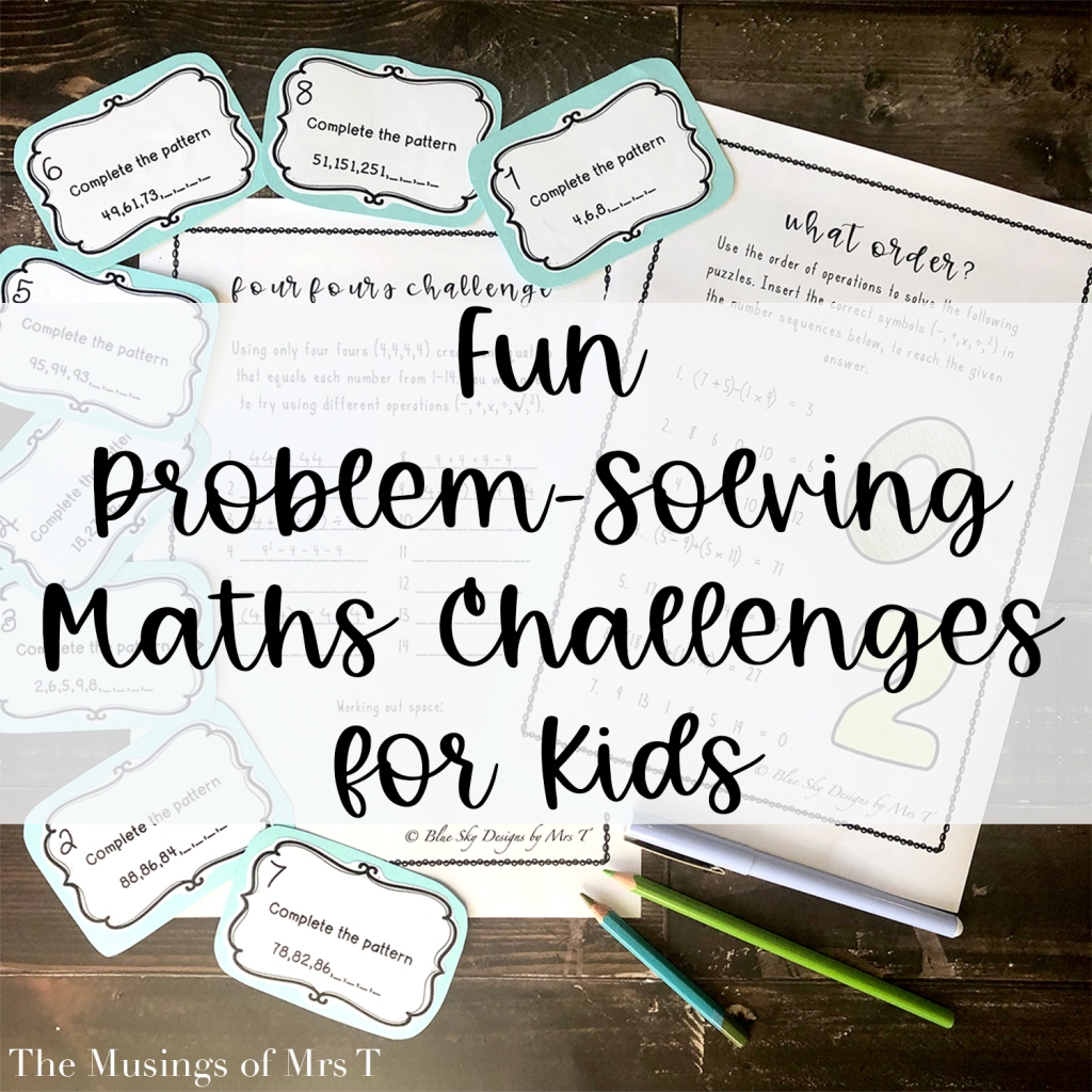 4 Fun Maths Challenges to Help Build Kids’ Problem-Solving Skills
