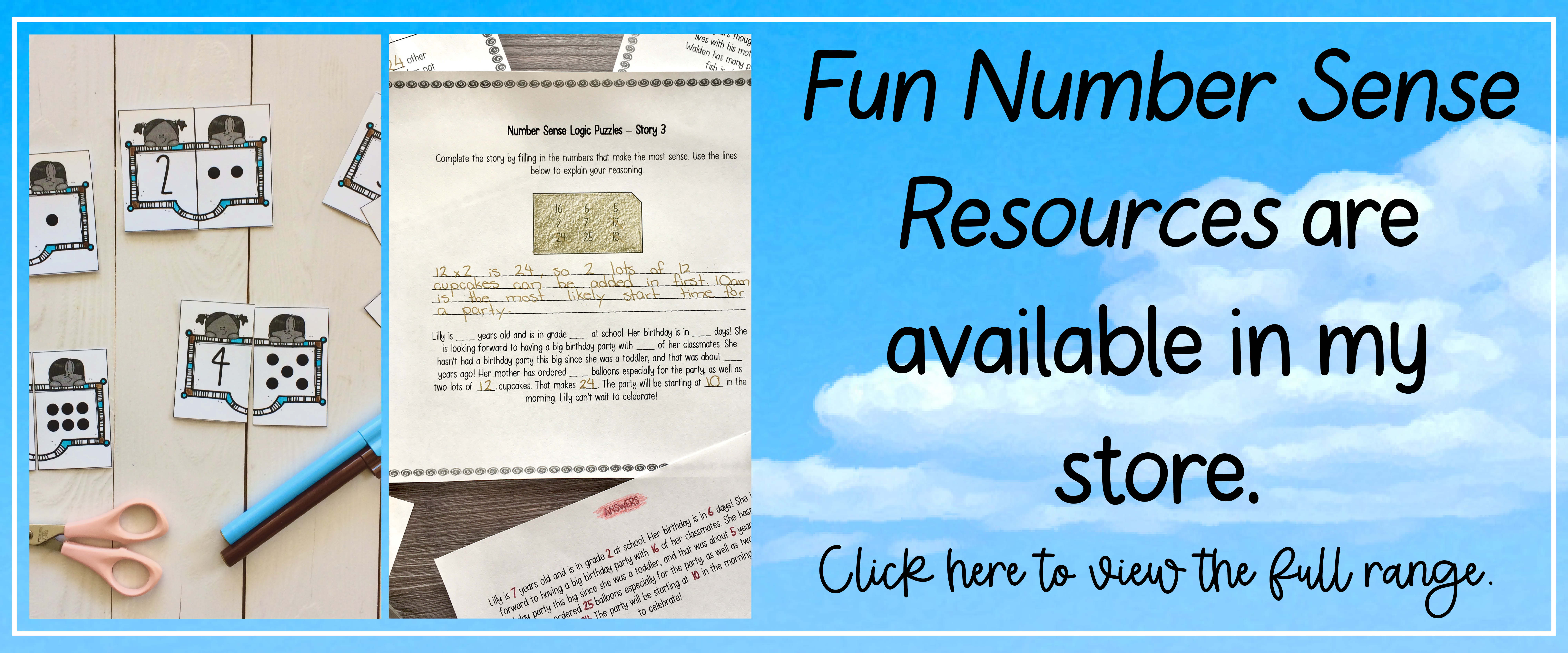 Number Sense Resources